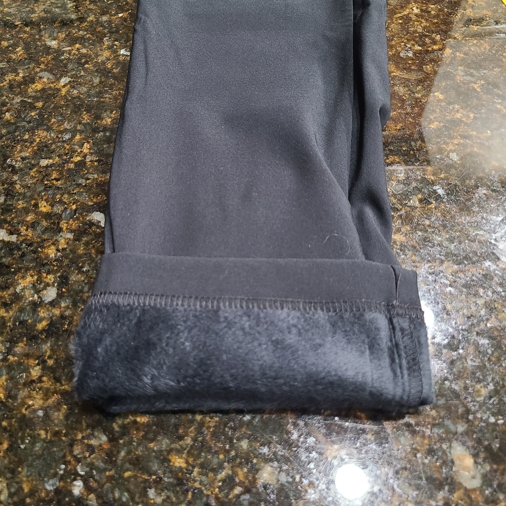Stylish Black Women's Straight Legged Active Pants - Picture 4 of 8